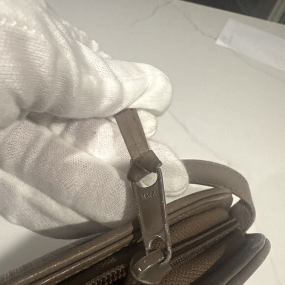 Givenchy, Rare, Collectible, Crossbody, Brown, Taupe W/Leather Trim, 4G Logo - Picture 11 of 16